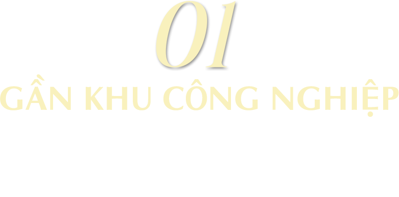 01 Gần khu công nghiệp