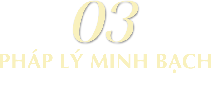03 Pháp lý minh bạch