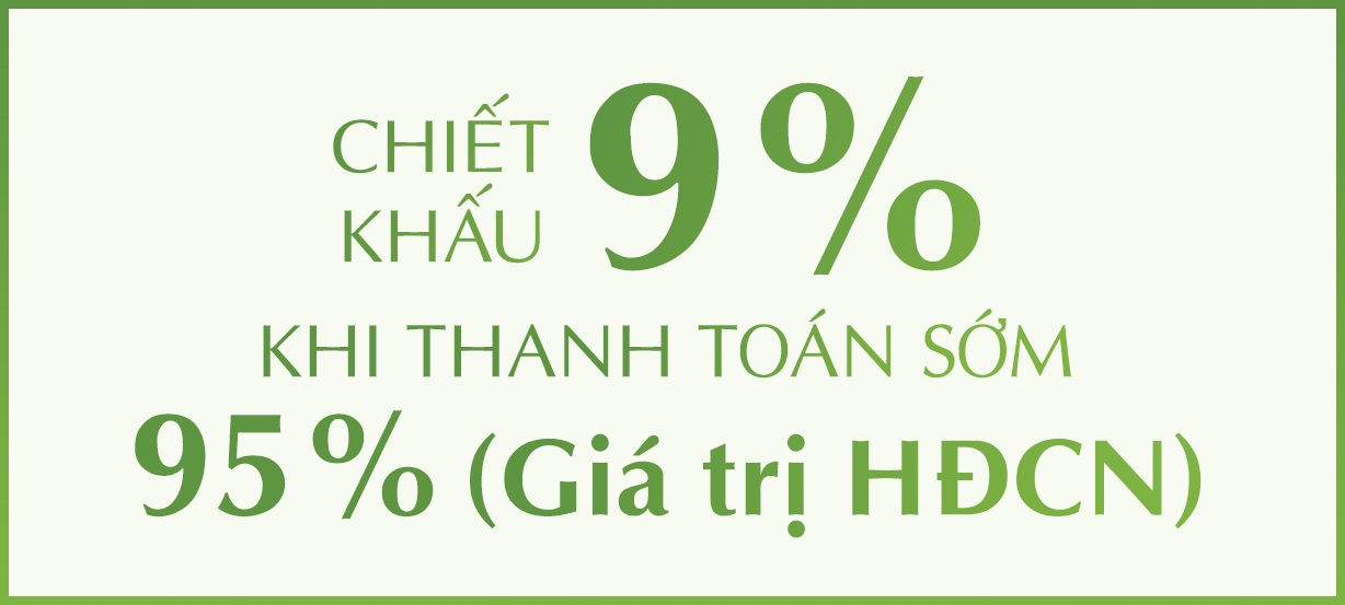 Chiết khấu 9% HĐCN